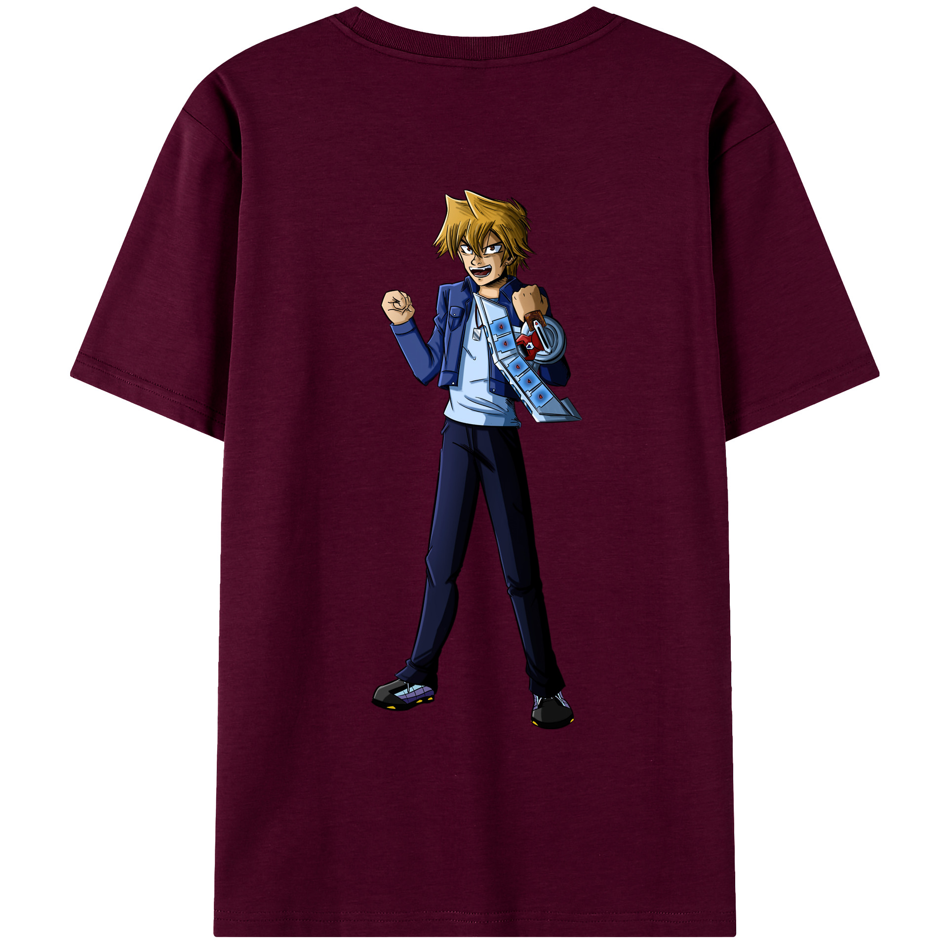 （画像用） 遊☆戯☆王 Yu-Gi-Oh! レディース半袖Tシャツ(バックプリント)